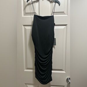 Love X Design mini bodycon black dress size M